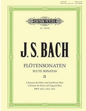 Bach J.S. Sonatas Book 2 4-6 (Peters) Fl/Pno
