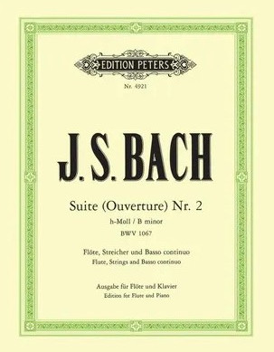 Bach J.S. Suite in B Minor BMV 1067 (Peters) Fl/Pno