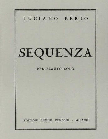 Berio L. Sequenza (Zerboni) Fl/Pno