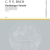 Bach C.P.E. Hamburger Sonata In G Maj Fl/Pno(Schott) 