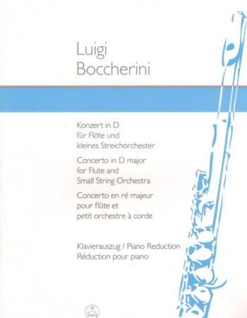 Boccherini L. Concerto In D (Barenreiter) Fl/Pno