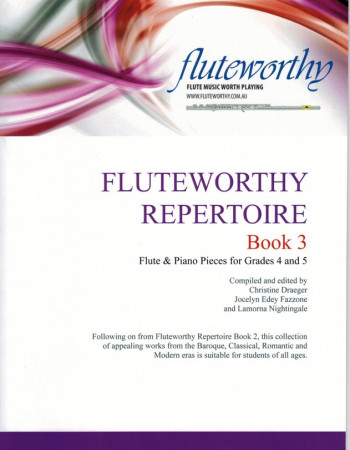 Repertoire Book Three (Grades 4 & 5) Fl/Pno  (Fluteworthy)