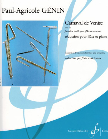 Genin P.A. Variations On Carnival Of Venice (Billaudot)