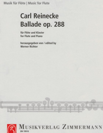 Reinecke, C. Ballade Op 288 Fl/Pno (Zimmermann)