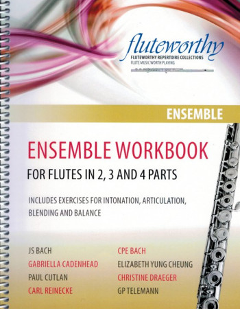 Ensemble Workbook for Flutes in 2, 3 & 4 Parts (Fluteworthy)