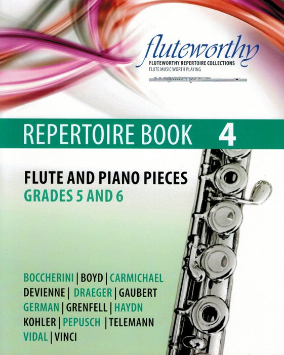 Repertoire Book 4 (Grades 5 & 6) Fl/pno (Fluteworthy)