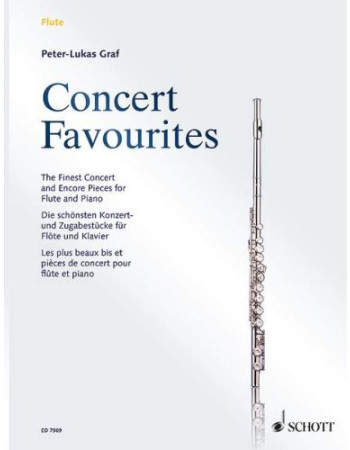 Graf Peter-Lukas Concert Favourites - Flute/Pno (Schott)