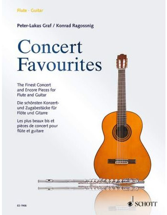 Graf Peter-Lukas Concert Favourites - Flute/Guitar (Schott)