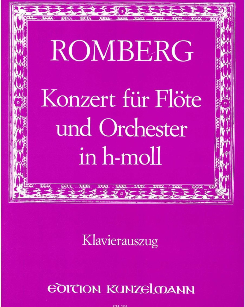 Romberg  B.H.  Concerto B min For Flute & Orchestra  (Kunzelmann)