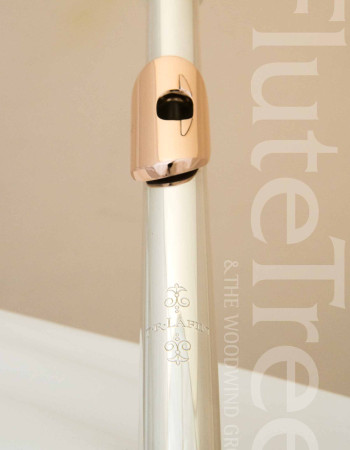 Lafin Sterling Silver Headjoint with 14k Lip plate and Riser