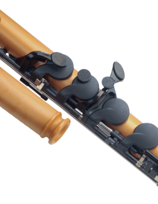 Guo New Voice Bass Flute - Sandy Brown