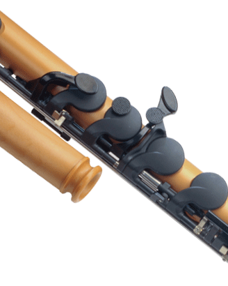 Guo New Voice Bass Flute - Sandy Brown