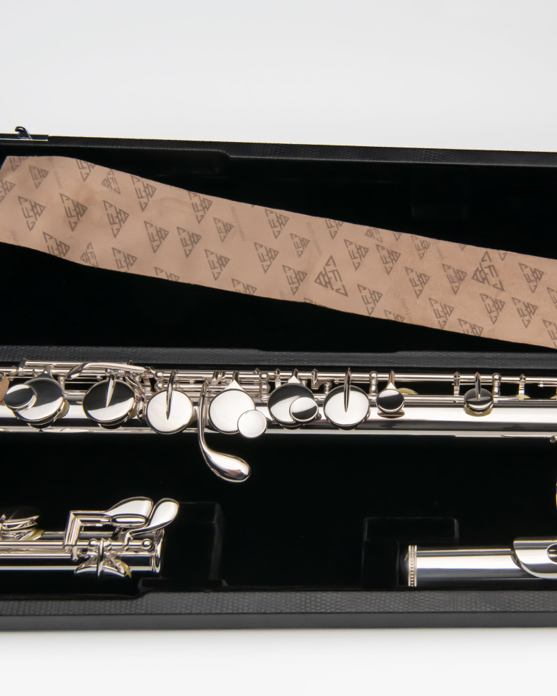 Sankyo AF-201 C Alto Flute with Sterling silver curved Headjoint