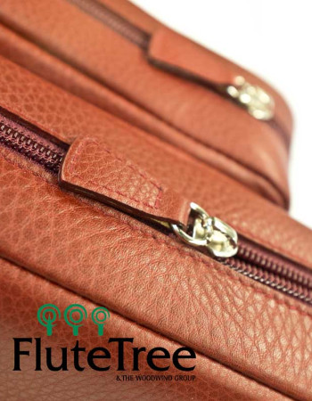 EBO Italian Leather Flute & Piccolo Case cover
