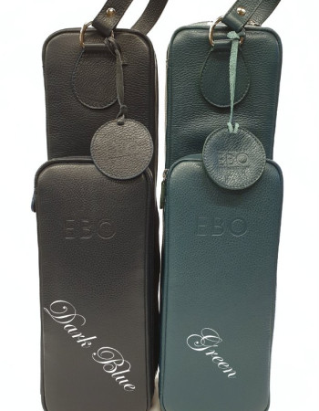 EBO Italian Leather Flute & Piccolo Case cover