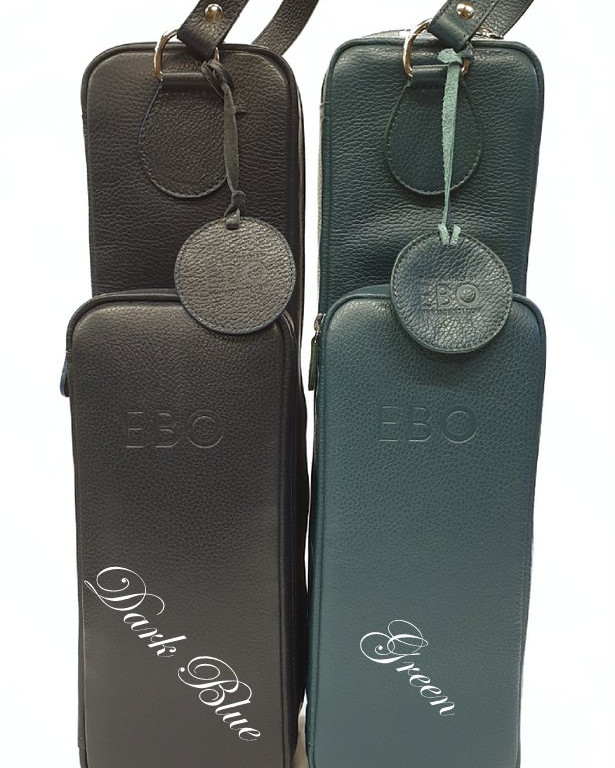 EBO Italian Leather Flute & Piccolo Case cover