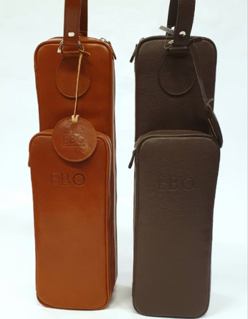 EBO Italian Leather Flute & Piccolo Case cover
