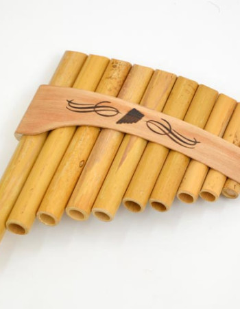 Roumaines Curved 10 Note Panpipes 
