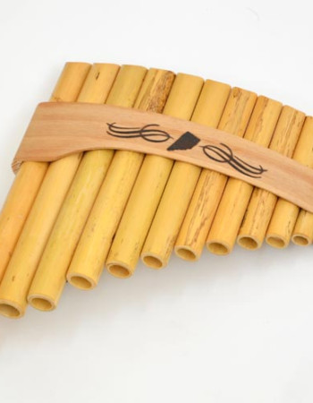 Roumaines Curved 12 Note Panpipes 