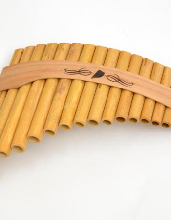Roumaines Curved 15 Note Panpipes 