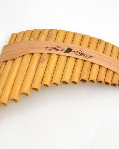 Roumaines Curved 15 Note Panpipes 