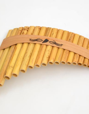 Roumaines Curved 18 Note Panpipes 