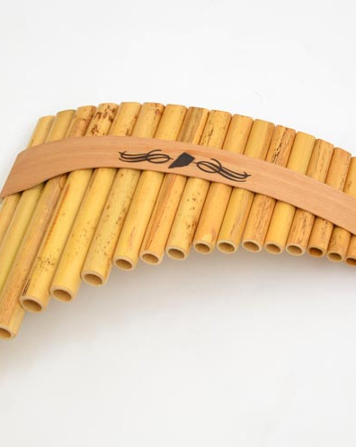 Roumaines Curved 18 Note Panpipes 