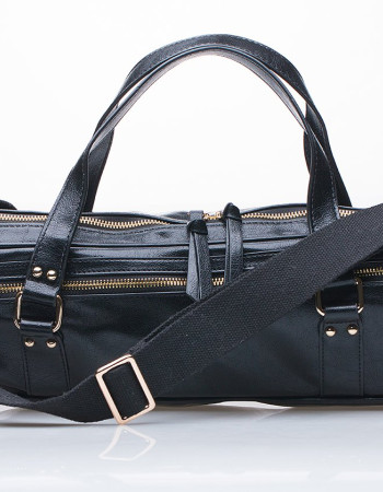 FluterScooter - Matte Black Flute Bag