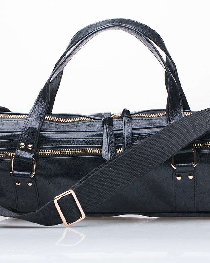 FluterScooter - Matte Black Flute Bag
