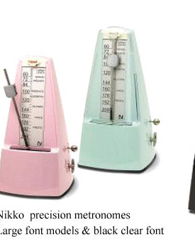Nikko Large Font Metronomes