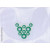 Modern small pattern - green 