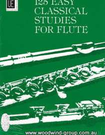 125 Easy Classical Studies For Flute (Vester)