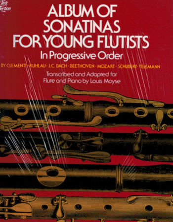 Album Of Sonatinas For Young Flautists L Moyse (Schirmer) Fl/Pno
