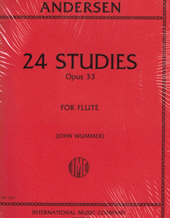Andersen, J. 24 Short Studies Op.33 (IMC) Fl