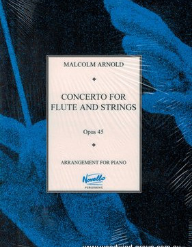 Arnold M. Concerto For Flute & Strings Op 45 (Paterson)