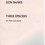 Banks, D - Three Episodes (Schott) Fl/Pno