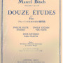 Bitsch, M - 12 Studies For Flute Unaccompanied (Leduc) 