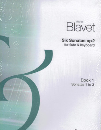 Blavet M Six Sonatas Op 2 Bk 1 (1-3) B & H