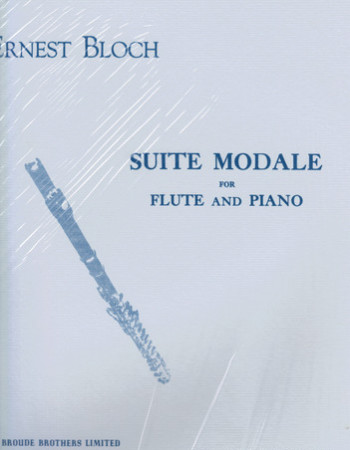 Bloch E. Suite Modale (Broude) Fl/Pno
