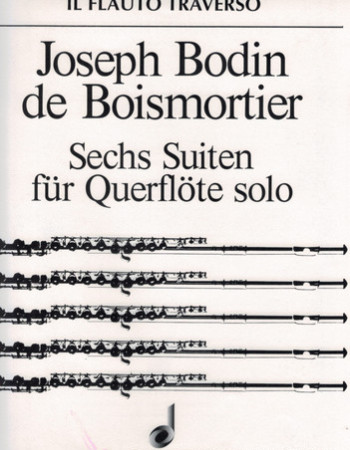 Boismortier. Suites 6 Op 35 Fl Solo (Schott)) Fl Solo