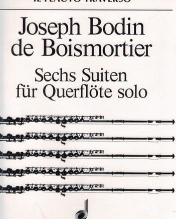 Boismortier. Suites 6 Op 35 Fl Solo (Schott)) Fl Solo