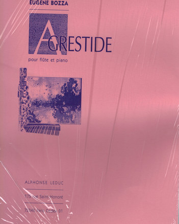 Bozza  E. Agrestide Op 44 (Fl/Pno)
