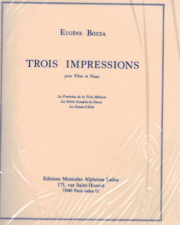 Bozza E. Three Impressions (Leduc)