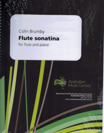 Brumby C.  Sonatina (Fl/Pno) Score & Part (Amc)