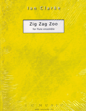 Clarke Ian - Zig Zag Zoo (5 Flutes) Ensemble  