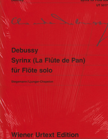Debussy C Syrinx (Wiener - Urtext)