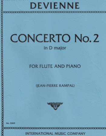 Devienne  F.  Concerto No. 2 In D Fl/Pno Rampal (IMC)