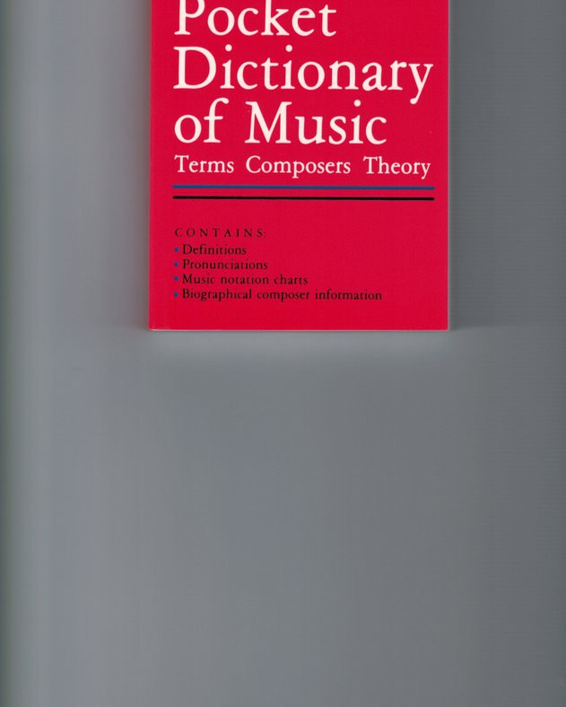 Feldstein. Pocket Dictionary Of Music. (Alfred)