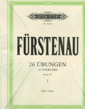 Furstenau (Ubungen Exercises) Op 107 Bk 1 Peters
