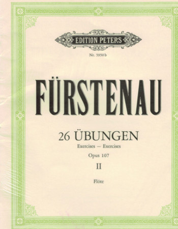 Furstenau (Ubungen Exercises) Op 107 Bk 2 Peters